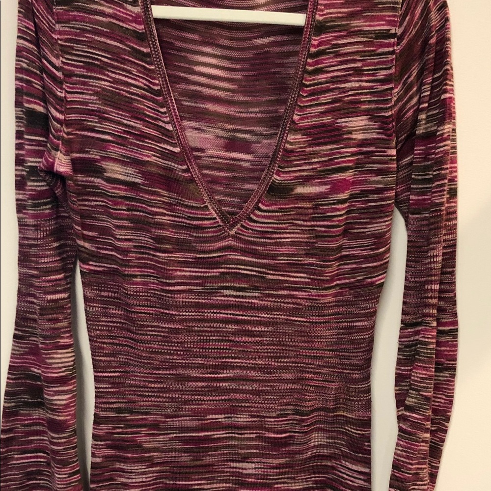Long sleeve knit dress